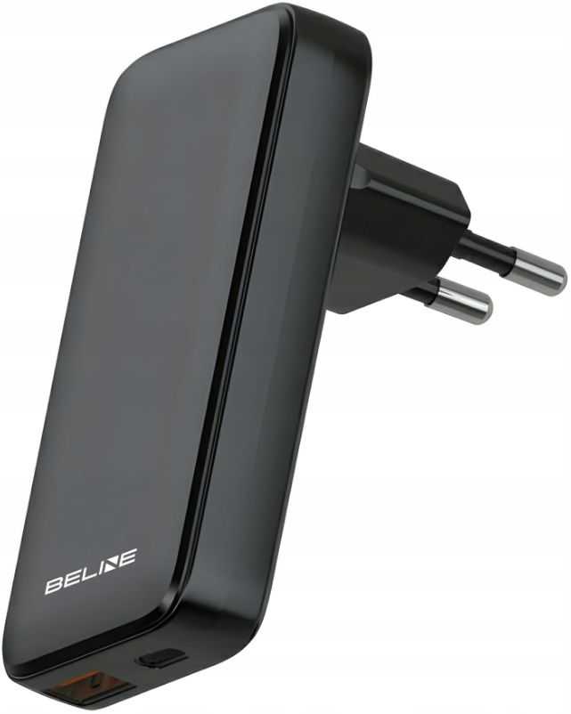 Beline Charger 1x USB-C + 1x USB 65W black