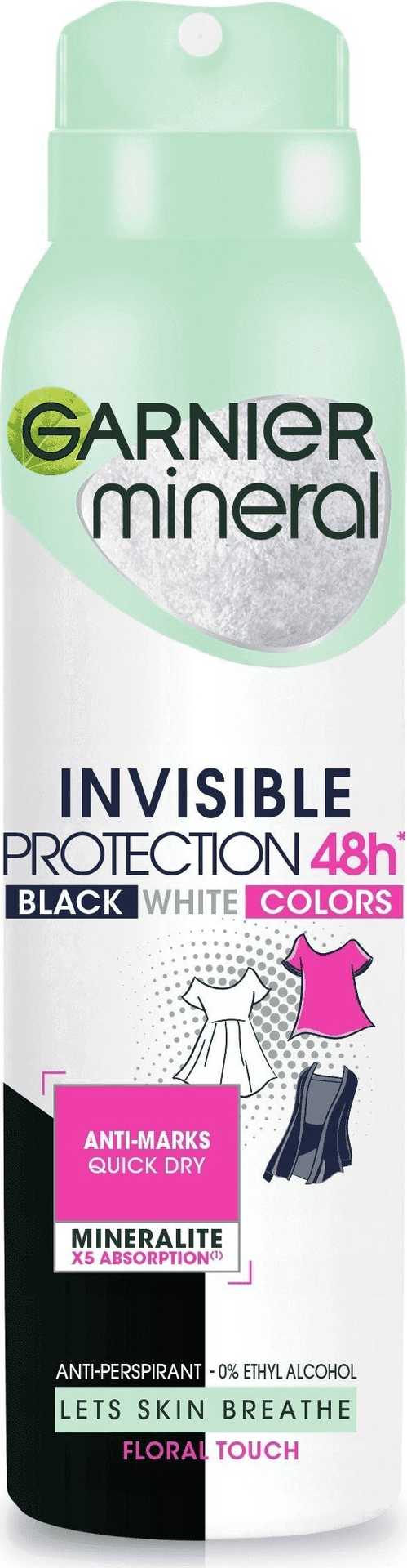Garnier 6374607 Mineral Invisible Protection Floral Touch W 150
