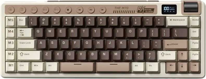Royal Kludge M70 (US) Mocha Grey