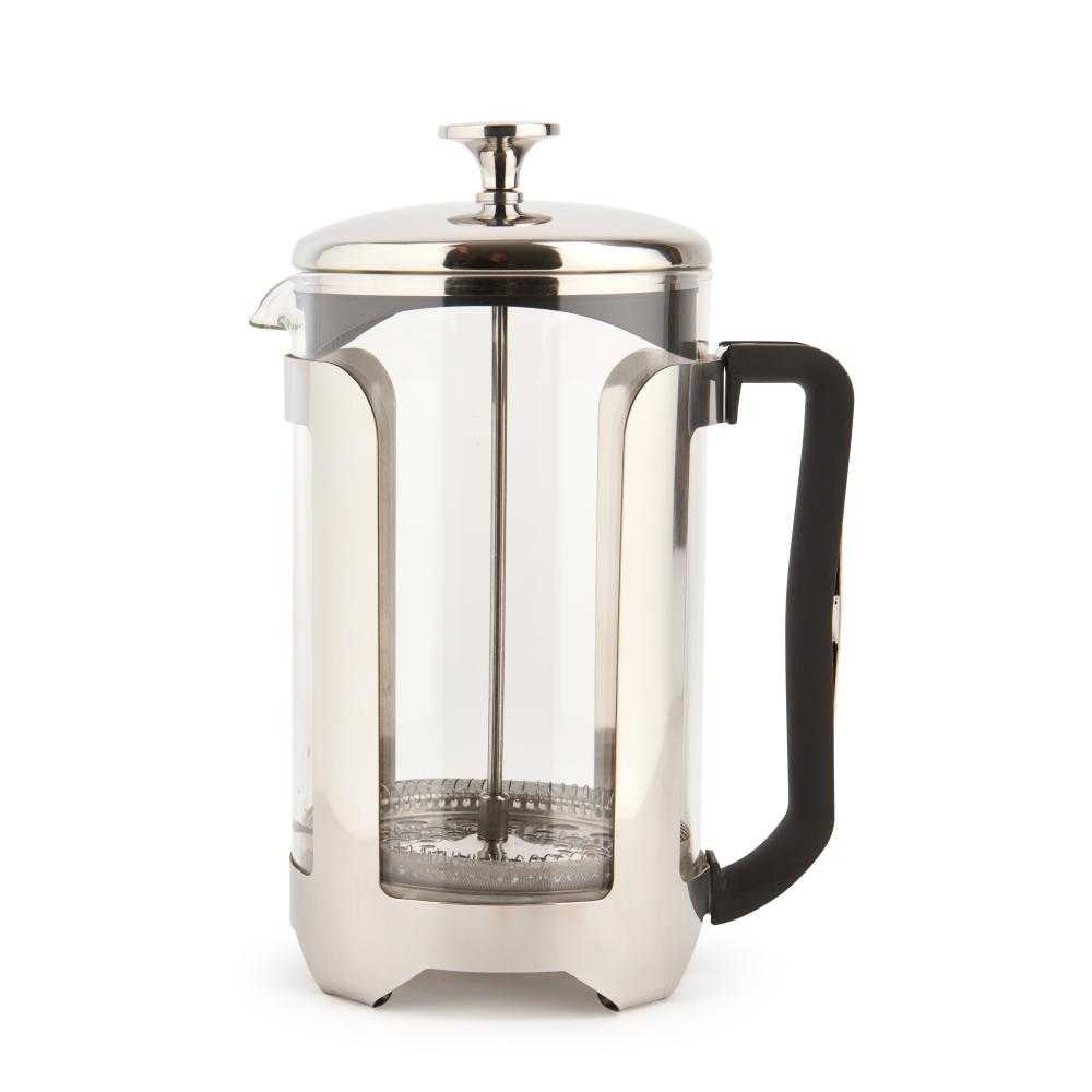 La Cafetiere Roma Coffee Press 12-Cup Silver