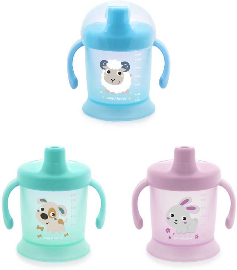 Canpol Non Spill Cup BUNNYY AND amp;COMPANY 9+ 200ml 31/300 1pcs