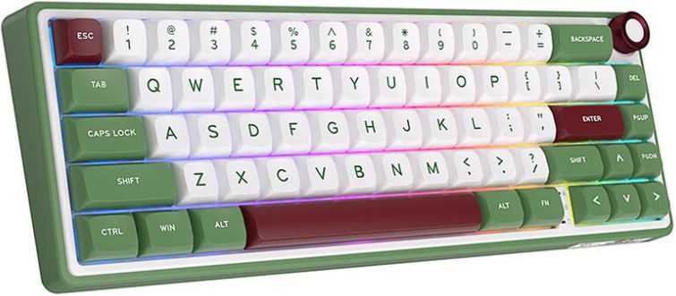 Royal Kludge R65 Green Blue Switch (EN)