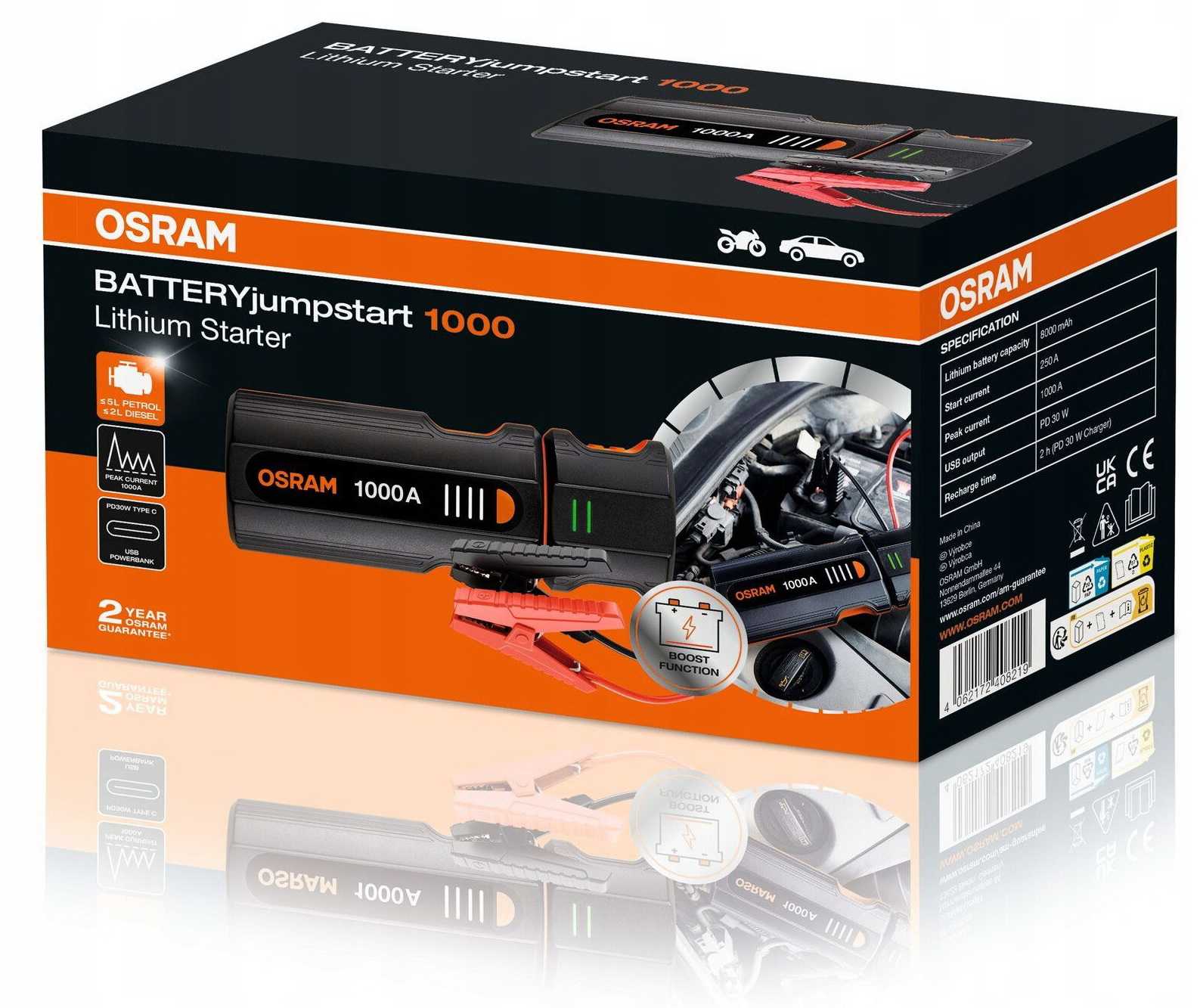 Osram BATTERYjumpstart 1000
