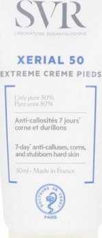 Noname SVR_Xérial 50 Extreme Foot Cream for peeling feet 50ml