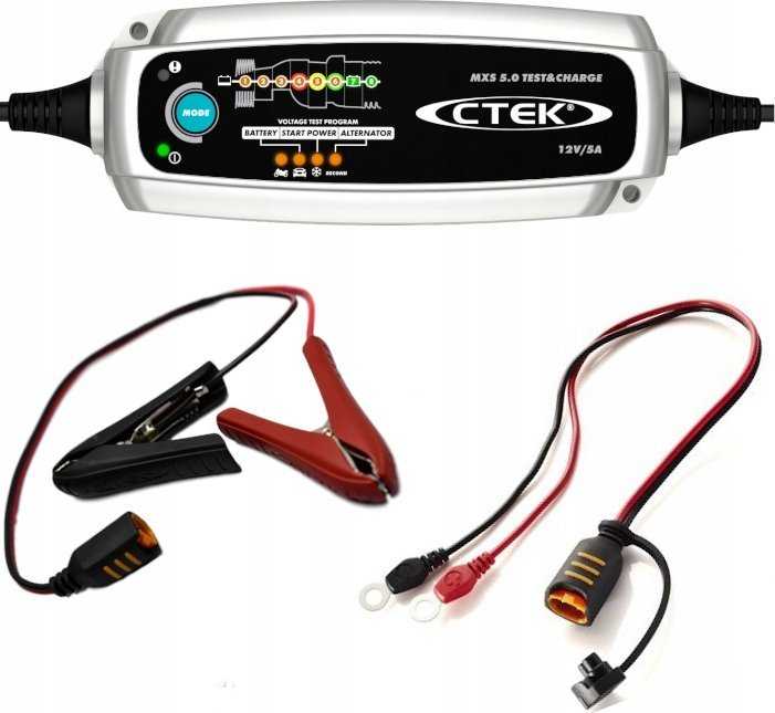 CTEK MXS 5.0 Test AND Charge