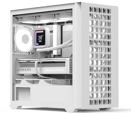 Aerocool Mini D302A-G-WT-V1 (W/ Mesh/ Micro-ATX)