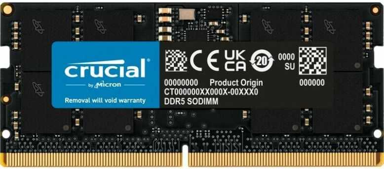CRUCIAL DDR5 SDRAM 16GB 5600MHz CL46