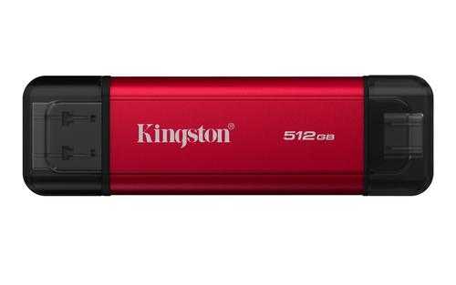 KINGSTON 512GB Dual USB-A/C Red
