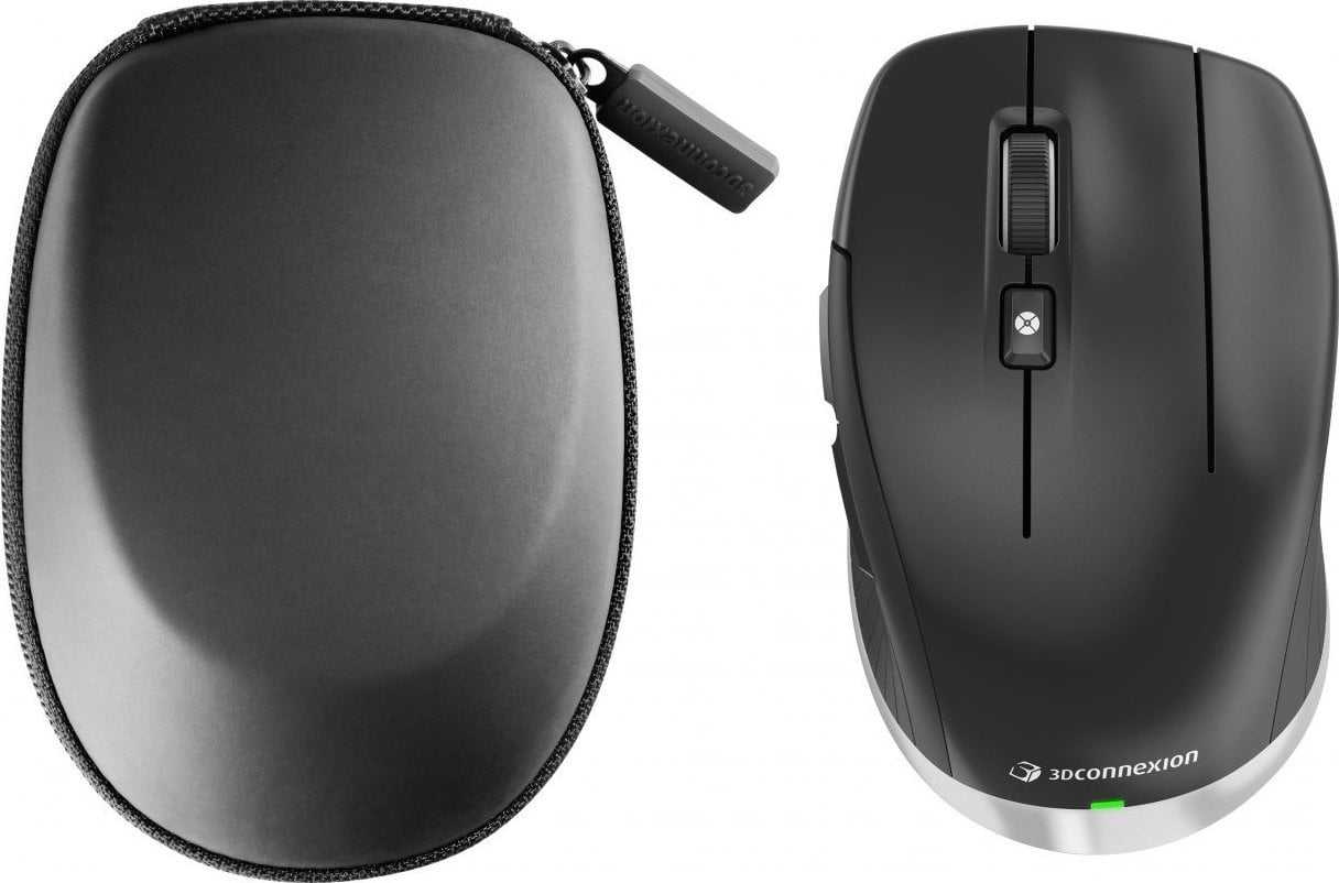 3DCONNEXION CadMouse Compact Wireless (black/silver, including