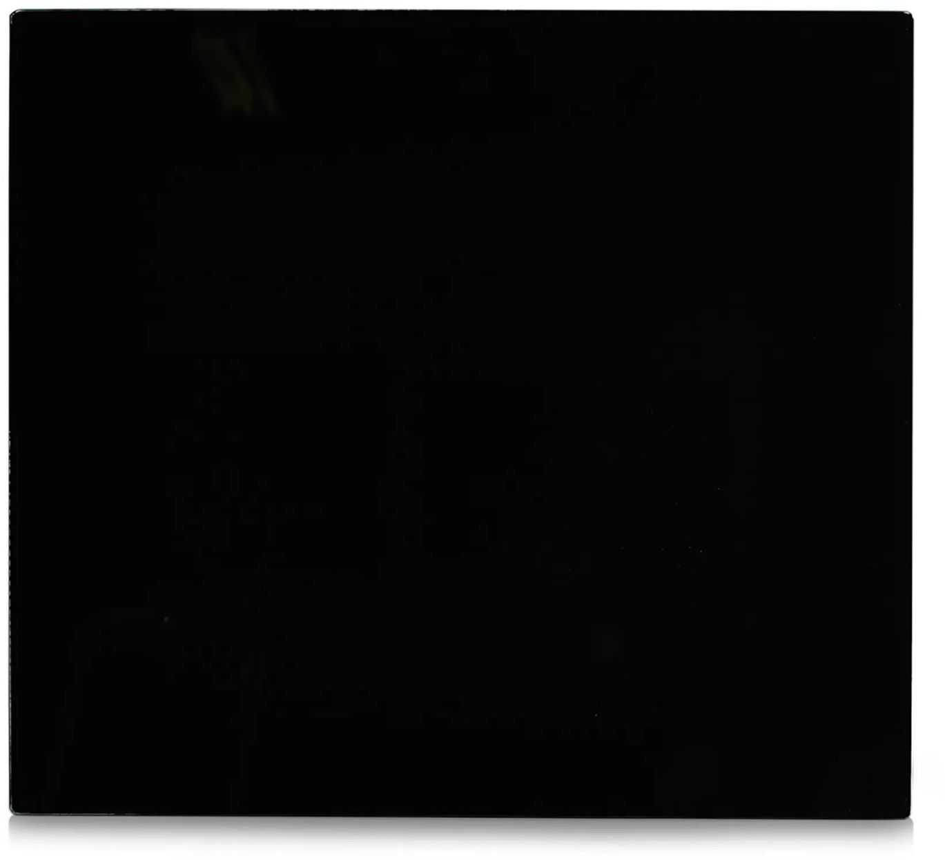 Zeller Glass 50x56x0.78cm Black