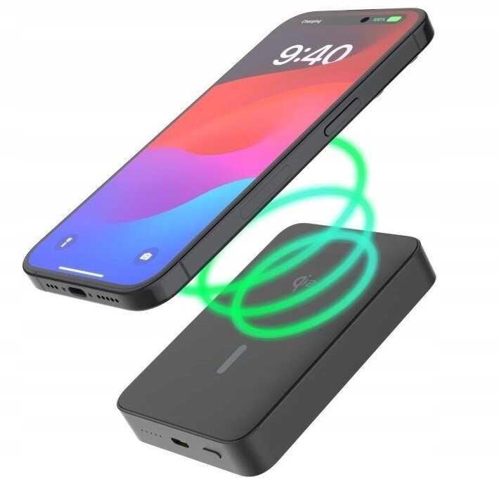Noname AND quot;MagZen 10 Crystal Qi2 10000mAh AND quot; Black