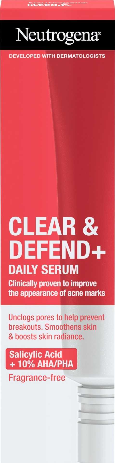 Neutrogena Clear AND Defend+ Daily Serum U 30