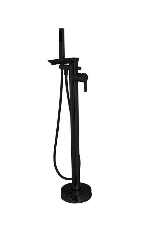 INVENA FREESTANDING BATH MIXER GLAMOUR BLACK