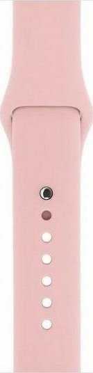 Mercury Pink Silicone Apple Watch Band (38/40/41mm)