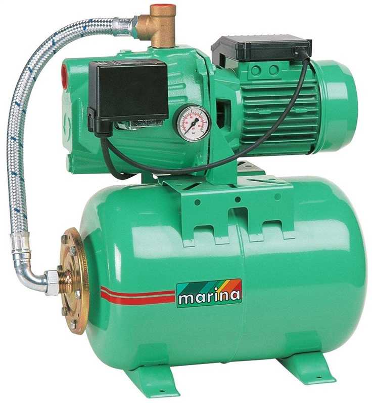 MARINA Booster Pump Easycam 100/25-C