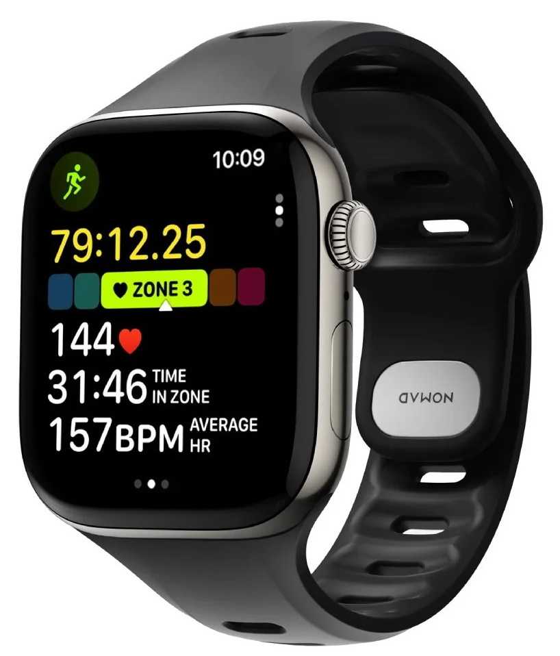NOMAD 41/42mm Tempo Band for Apple Watch Black