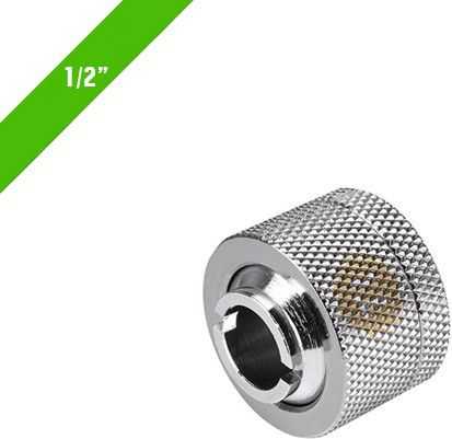 THERMALTAKE Pacific 1/2 AND quot; AND quot; IN x 5/8 AND quot; AND quot; OUT Compr. silver