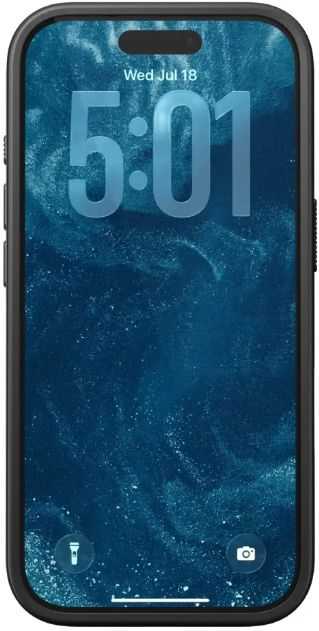 NOMAD Modern Case iPhone 17 Pro Vulcan Black