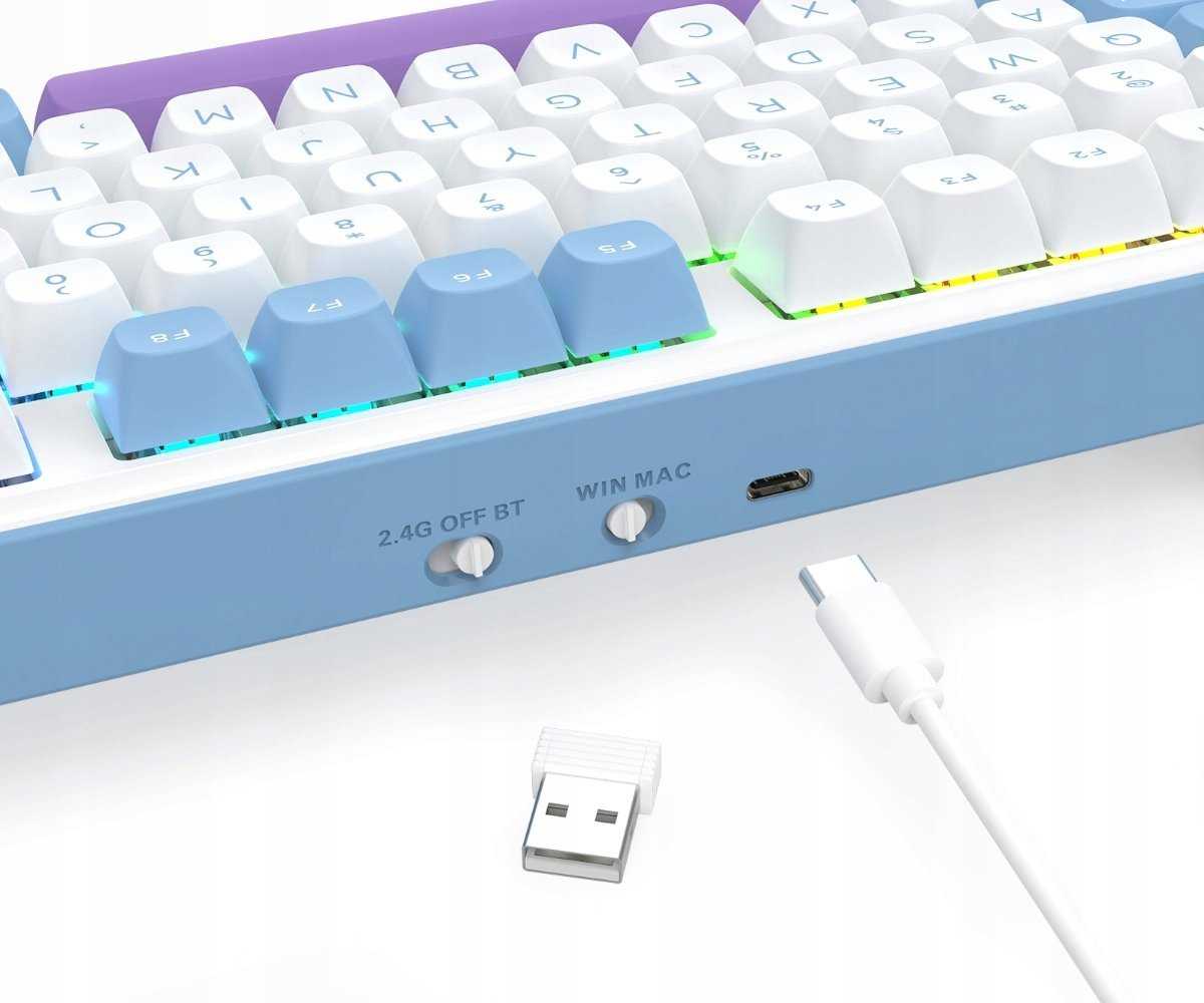 ReDragon K707 Mint Mambo wireless mechanical