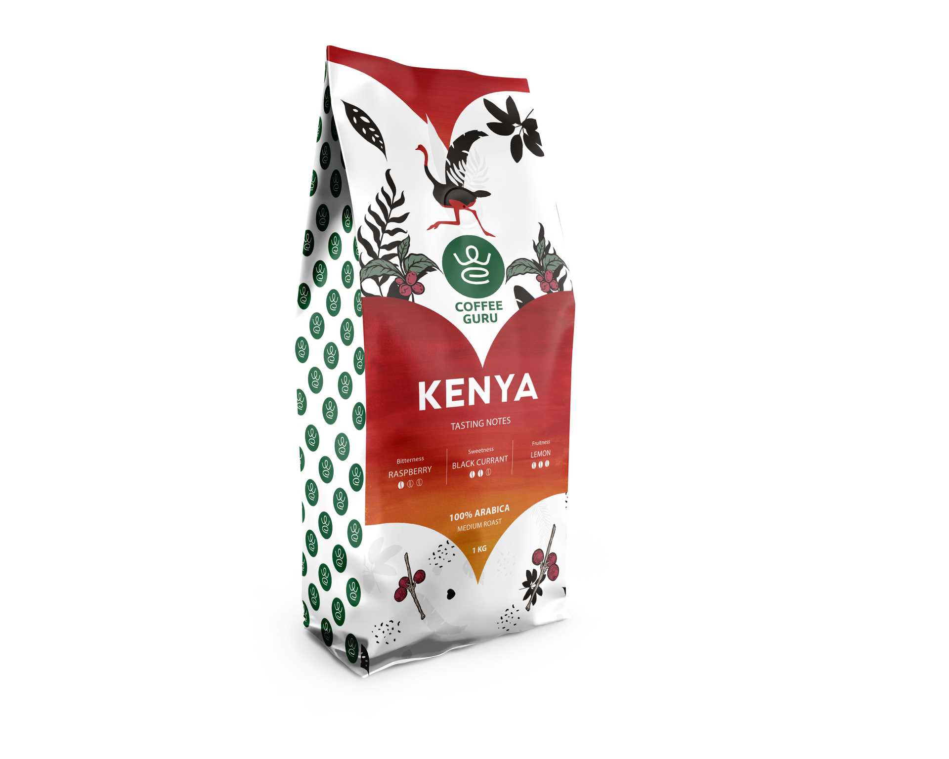 CoffeeGuru Coffee Guru Kenya, 1 kg coffee beans