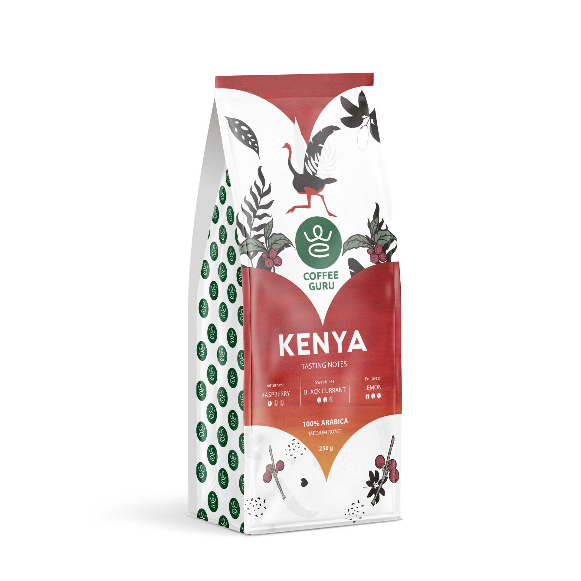 CoffeeGuru Coffee Guru Kenya, 250g whole bean