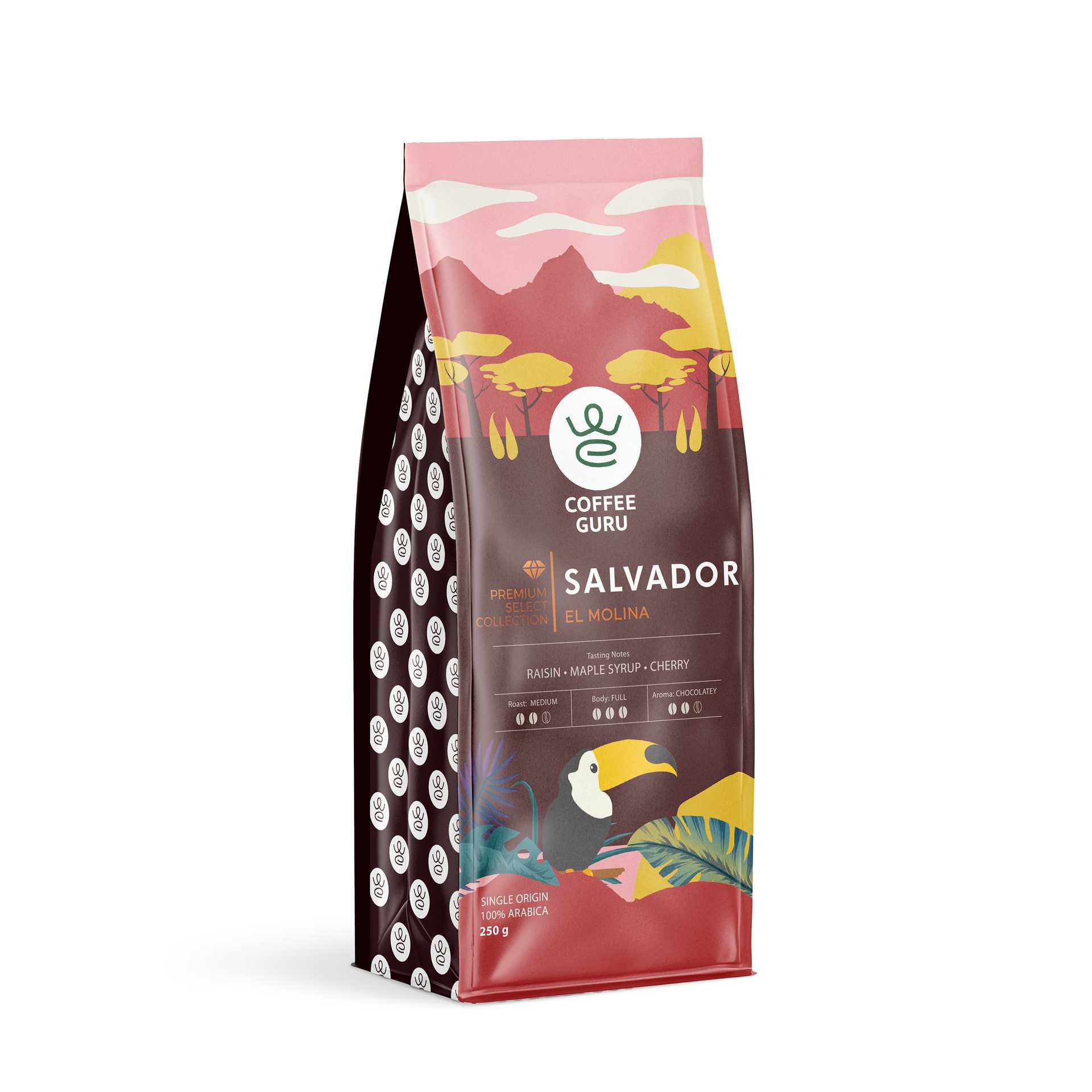 CoffeeGuru Coffee Guru Salvador, 250g coffee beans