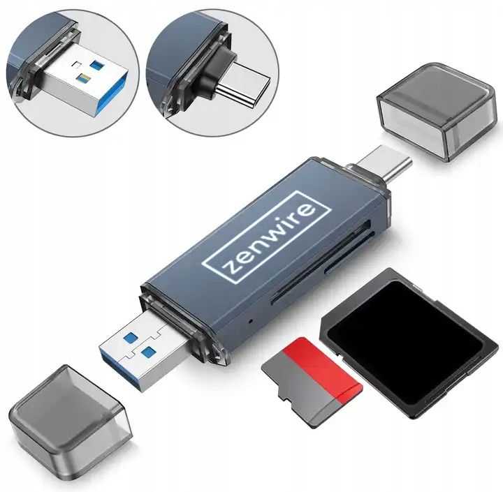 zenwire BYL-2812TU USB-C/A Grey