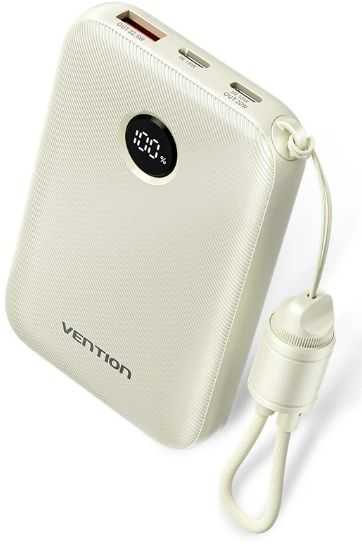 Vention Power Bank 10000mAh PD 22.5W Beige