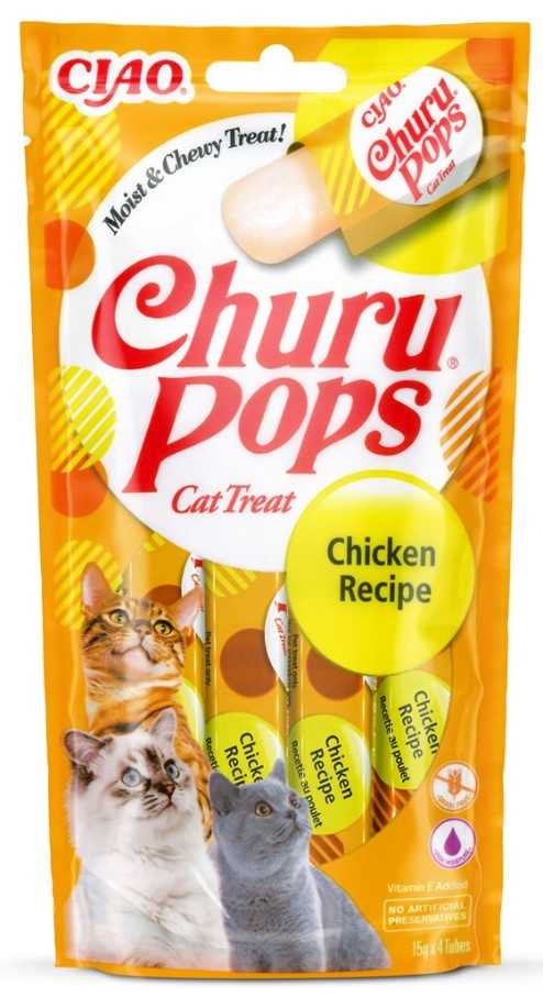 INABA Churu Pops Chicken 4 x 15g