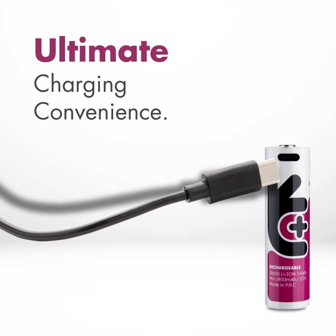 Uniross Batteries USB-C 18650 3.7V U322118 1pc