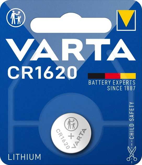 Varta CR1620 3V 70mAh Lithium Button