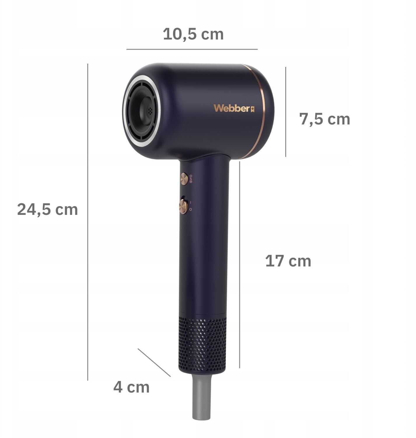 Webber Venta HD1698 3in1 Blue
