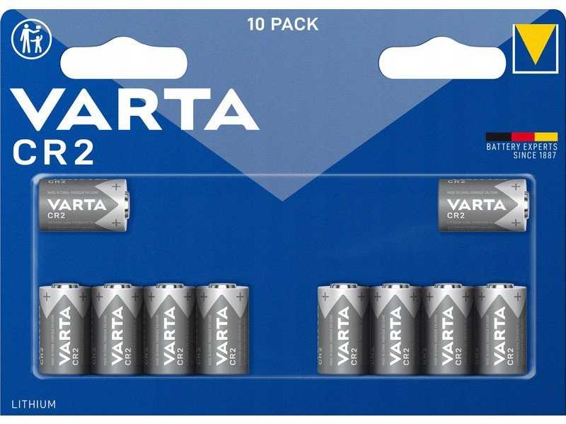 Varta Lithium Photo Battery CR2 Blister