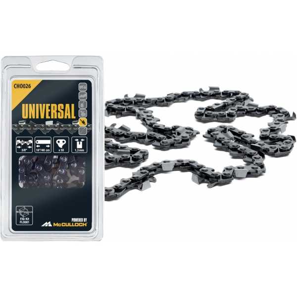 McCulloch Chainsaw Chain Loop 3/8" 1.3mm x 55