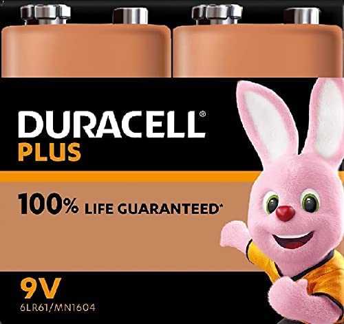 Duracell Battery Plus NEW -9V (MN1604/6LR61)