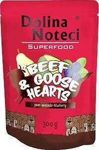DOLINA NOTECI Karma DNP SUPERFOOD Beef and Goose Hearts 300g