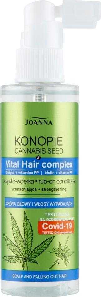 Joanna Konopie Cannabis Seed strengthening nutrient rub for