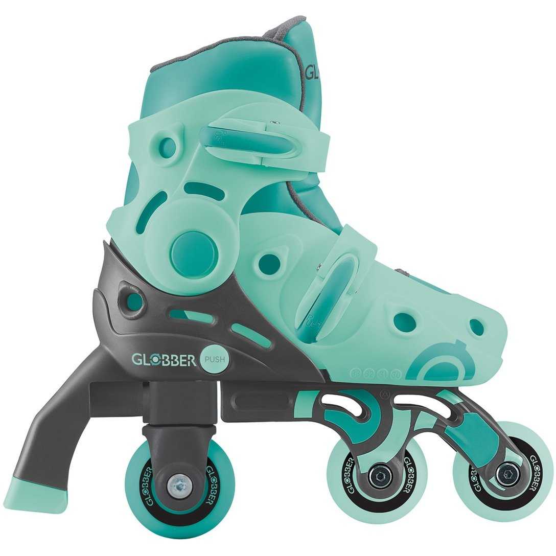 Globber Learning Skates 2-in-1, size 30-33 (mint condition)