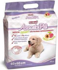 Record Dog pads, fruit pattern, 60x60 cm, 10 pcs.