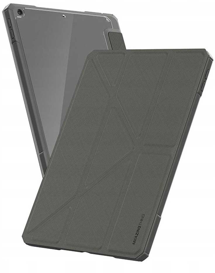 AmazingThing Titan Pro Folio Case for iPad Air M3 11" Gray