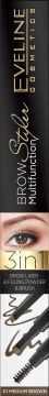Eveline Brow Multifunction Styler Kredka do brwi 3w1 no. 01 Medium Brow