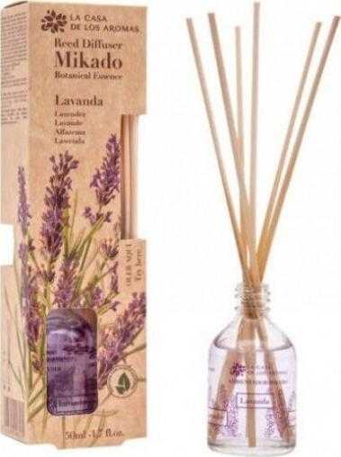 La Casa de los Aromas Botanic Lavender fragrance sticks, 50 ml