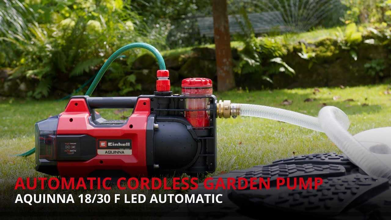 Einhell Power X-Change Cordless Garden Pump