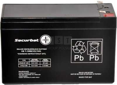 PowerBat Securbat CB 7-12 SB 12V 7Ah