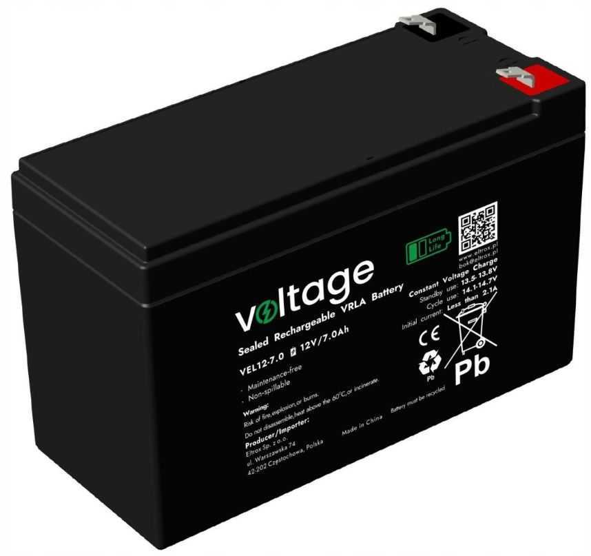 voltage VEL12-7.0 12V 7Ah