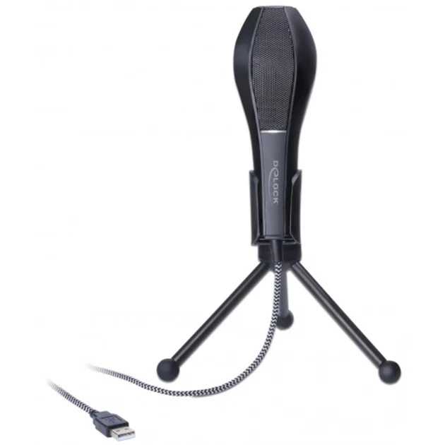 Delock USB Condenser Microphone with Desktop