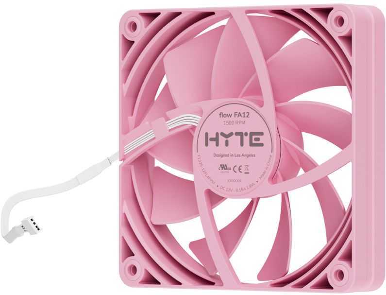 Hyte FA12 120mm Case Fan Pink 4-pack