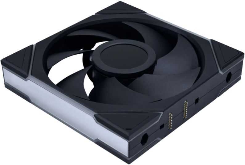 Lian Li 14TLLCD1W1B 140mm Case Fan Black