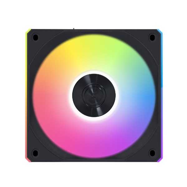 Lian Li 12CL1W3B 120mm Case Fan Black 3pcs