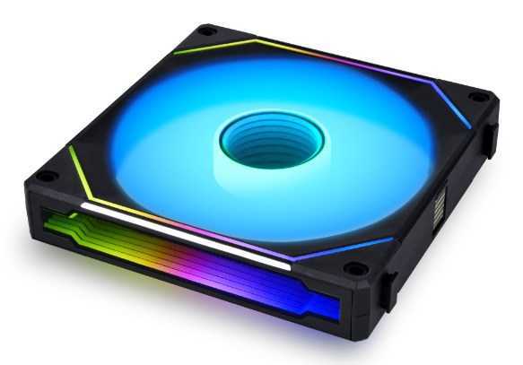 Lian Li 12RSLIN3B 120mm Case Fan Black 3pcs